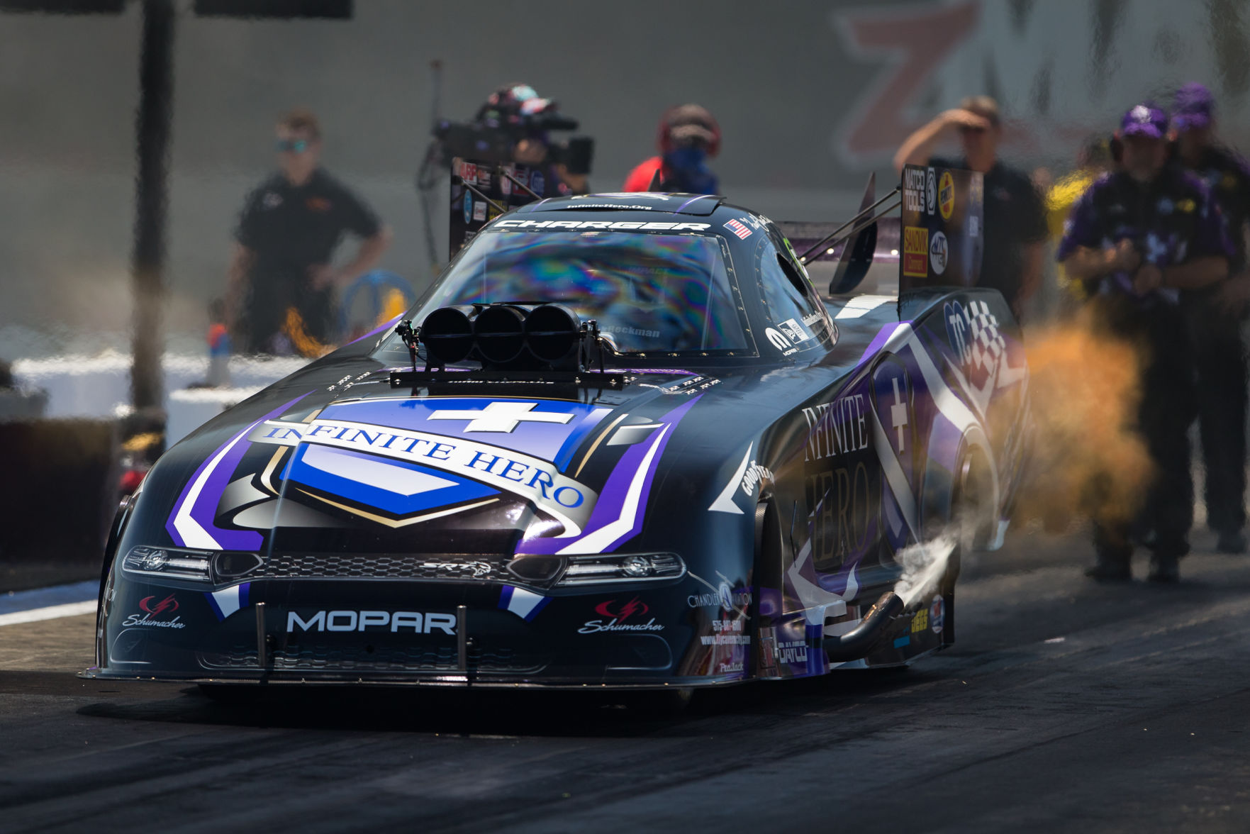 Sunday final eliminations of the NGK Spark Plugs NHRA 4-Wide Nationals